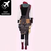 【Pre-Sale】Game League Of Legends Arcane Cosplay Jinx Vest Costume Premium Edition Costumes